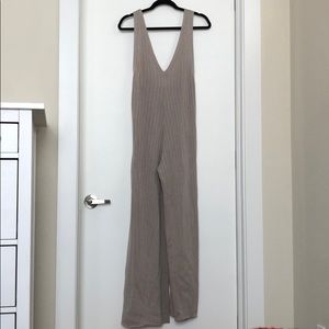 Free people sweater jumpsuit